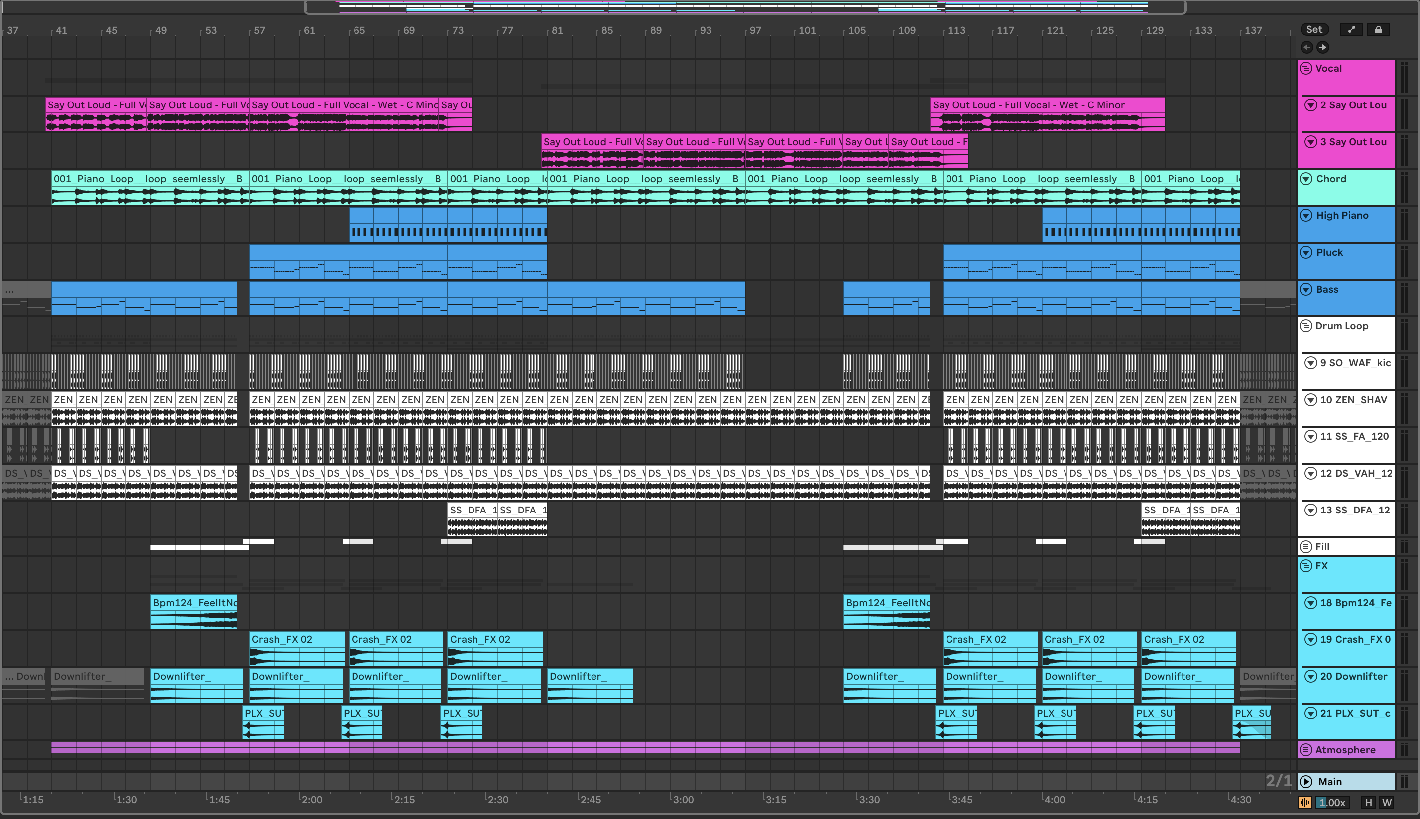daw screenshot