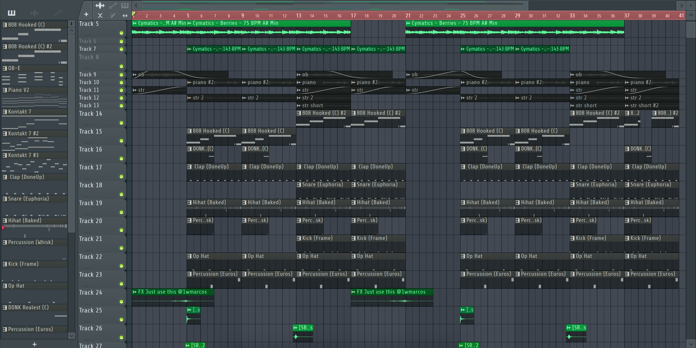 daw screenshot
