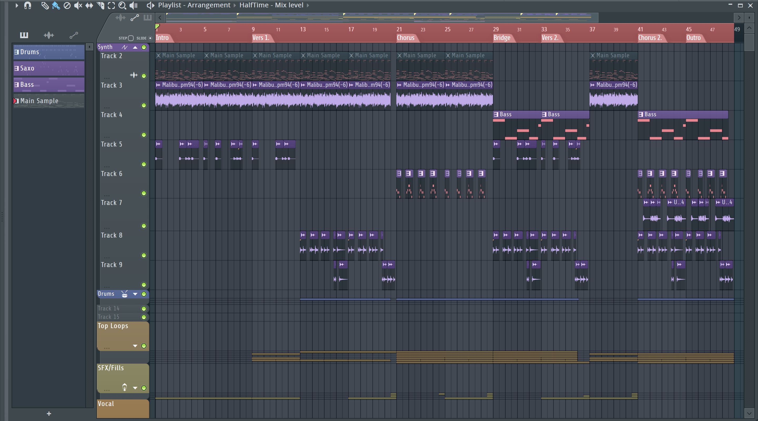 daw screenshot