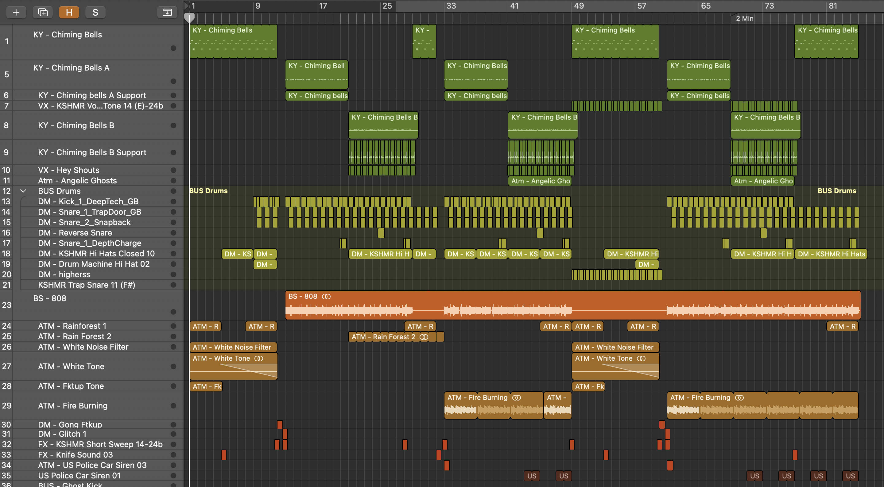 daw screenshot