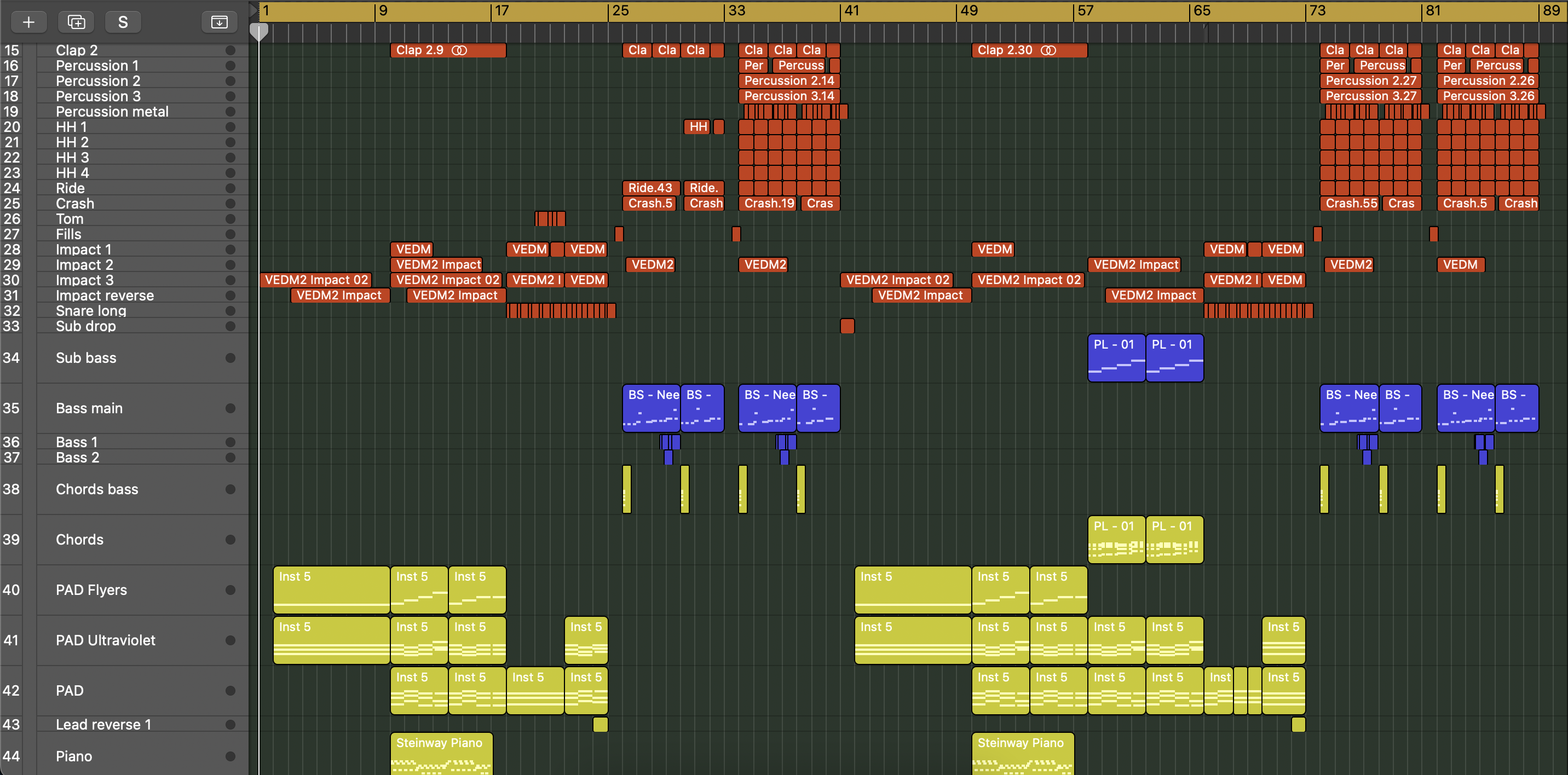 daw screenshot