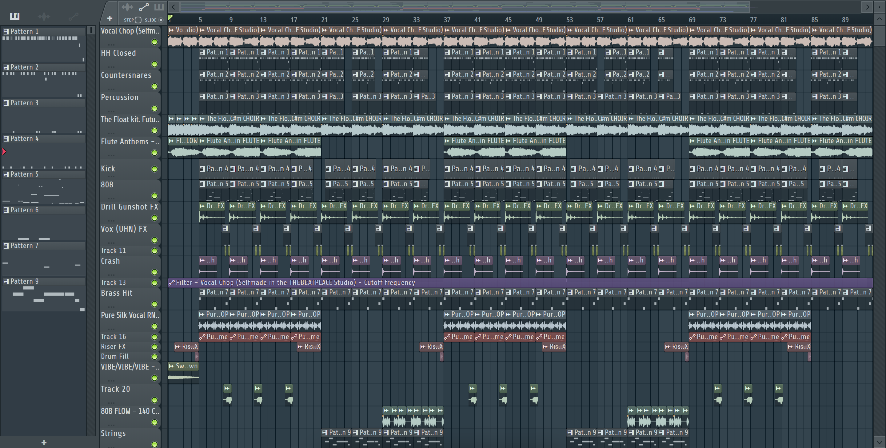 daw screenshot