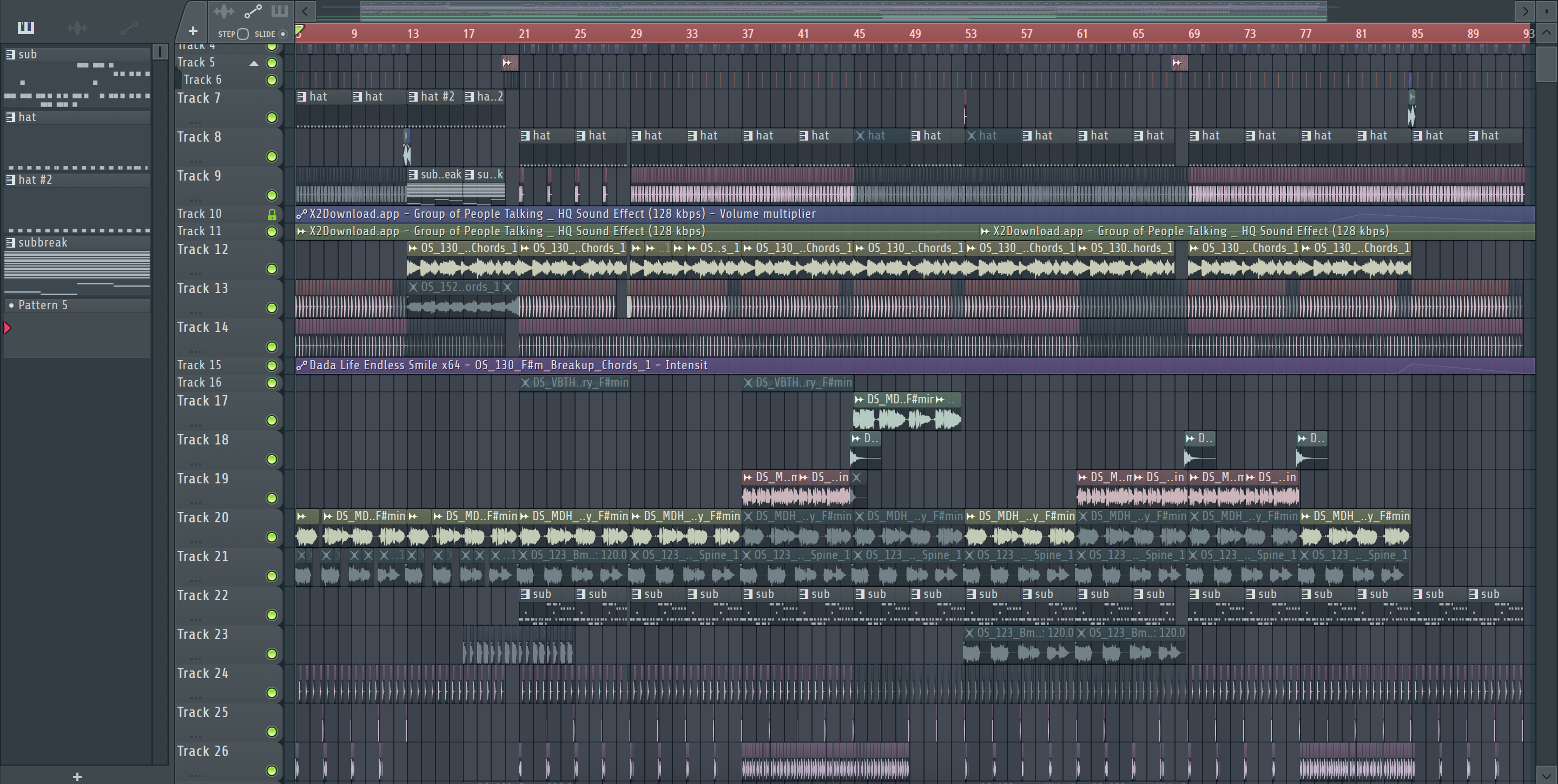 daw screenshot