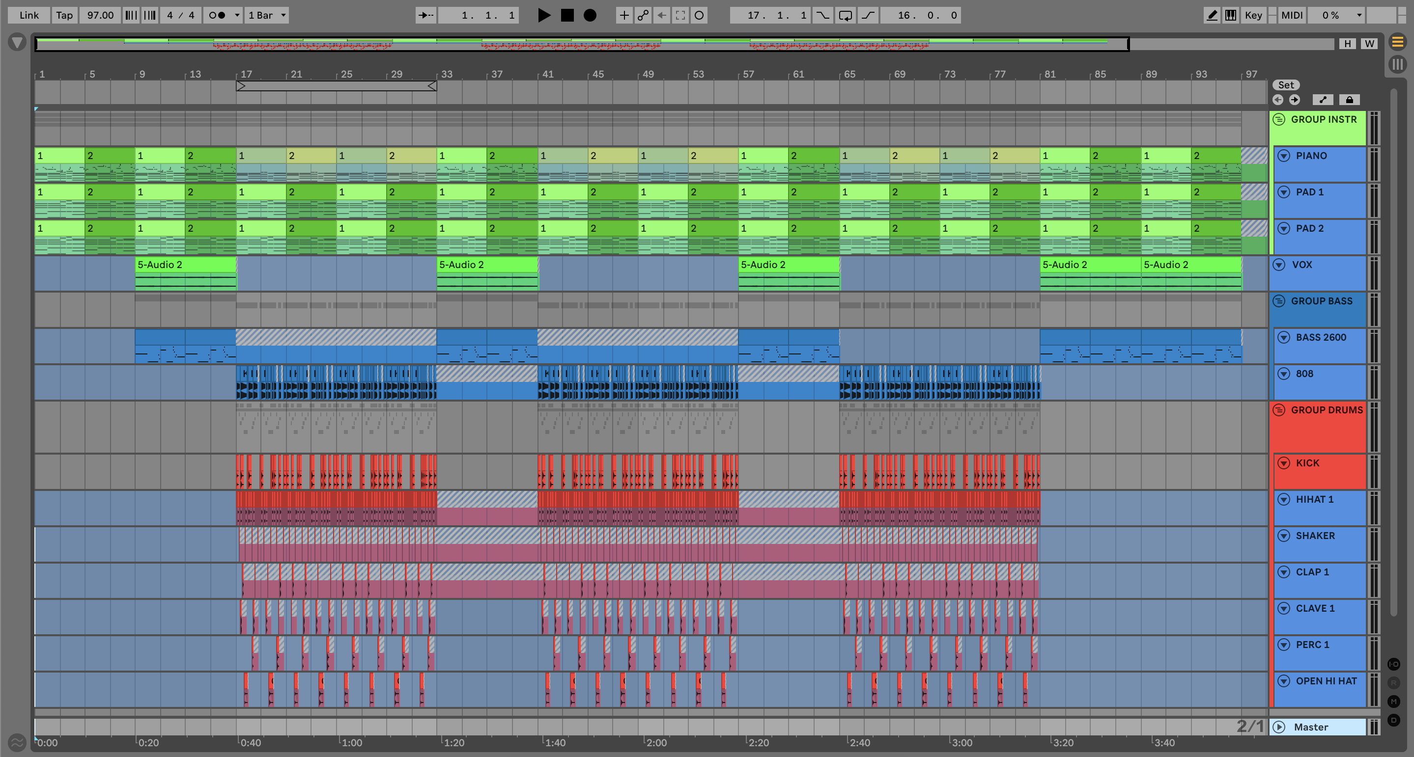 daw screenshot