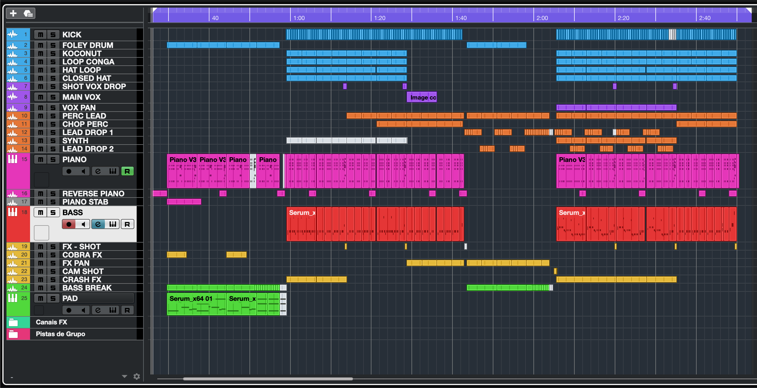 daw screenshot