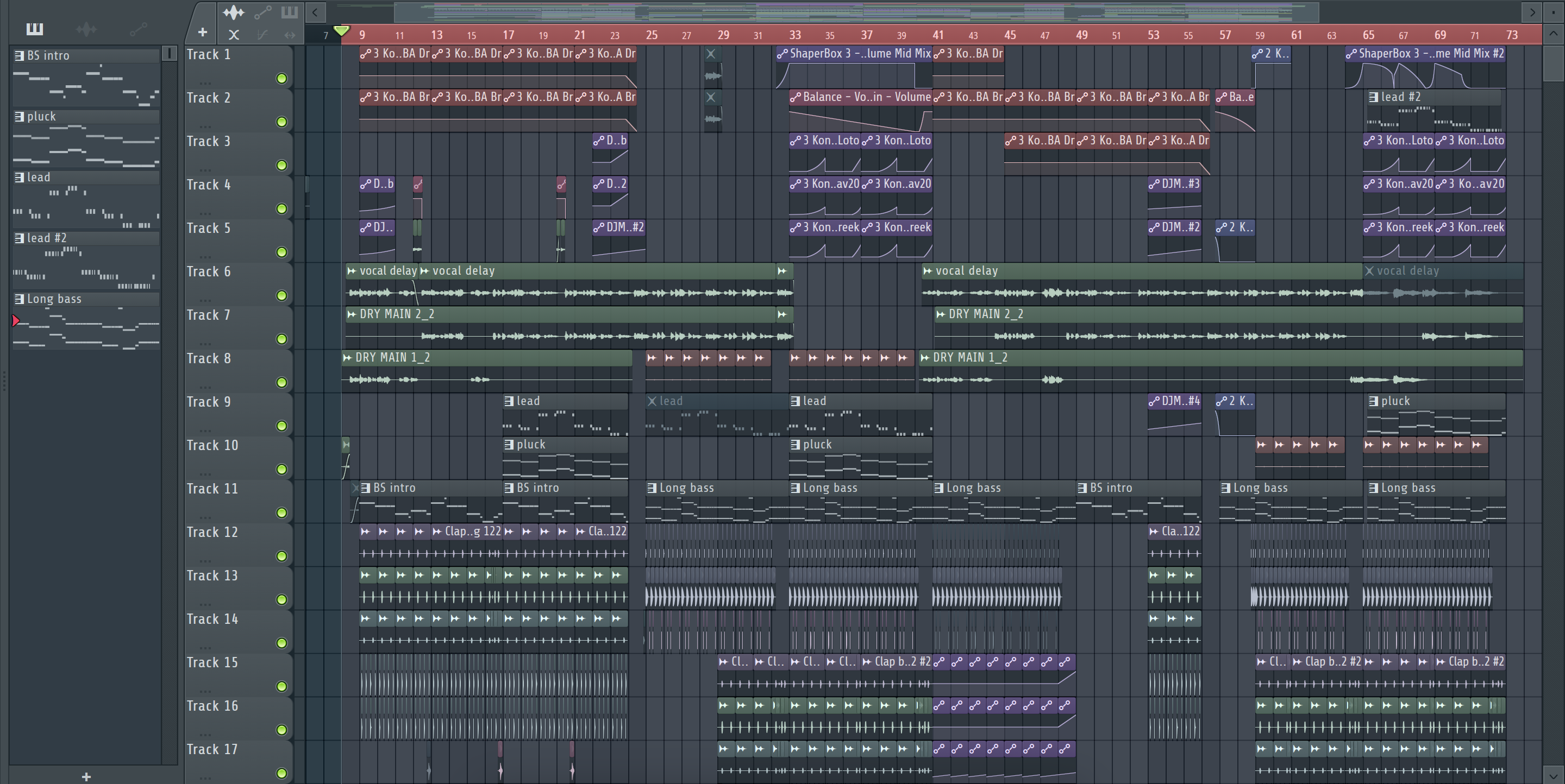 daw screenshot