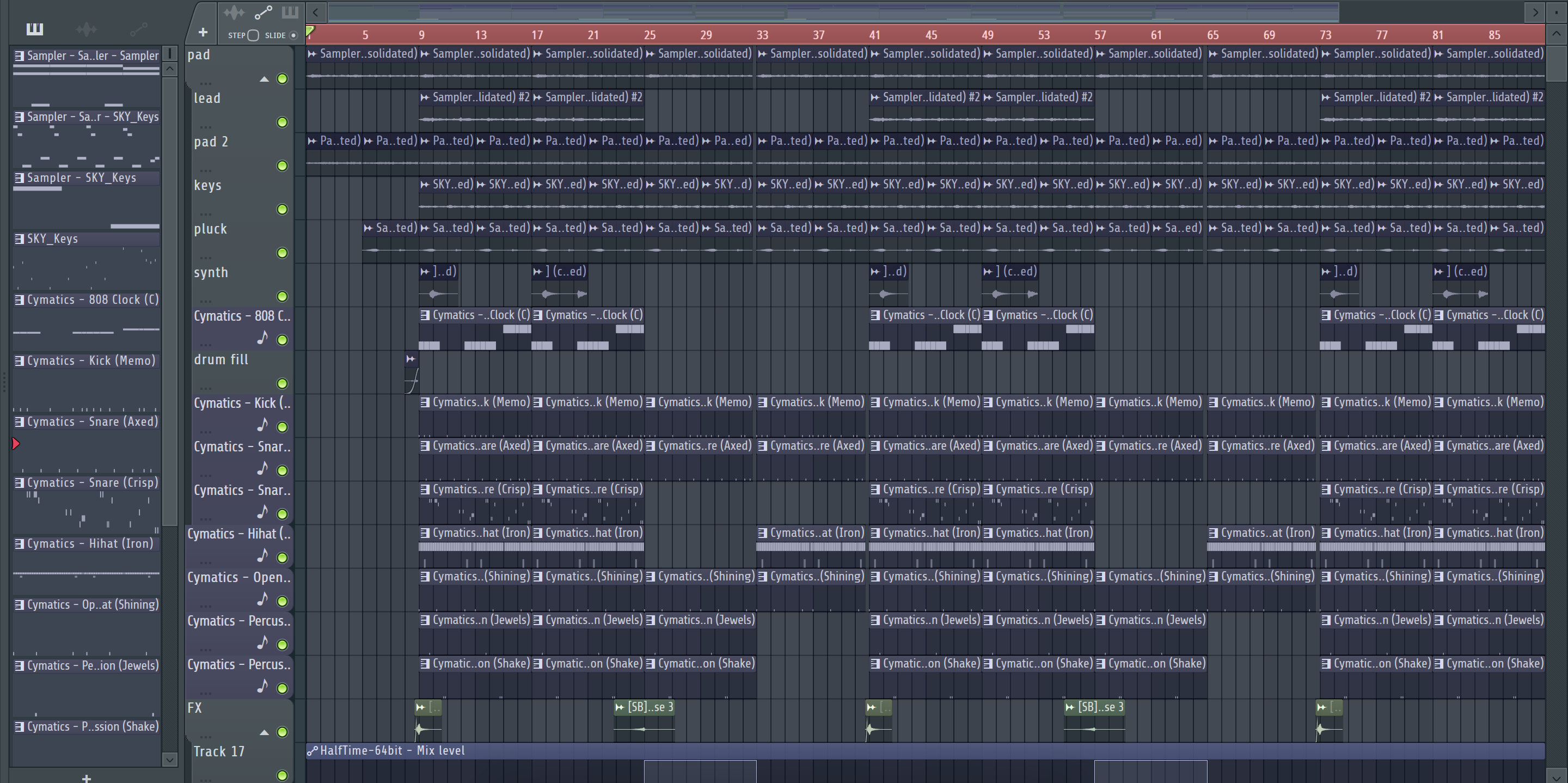 daw screenshot