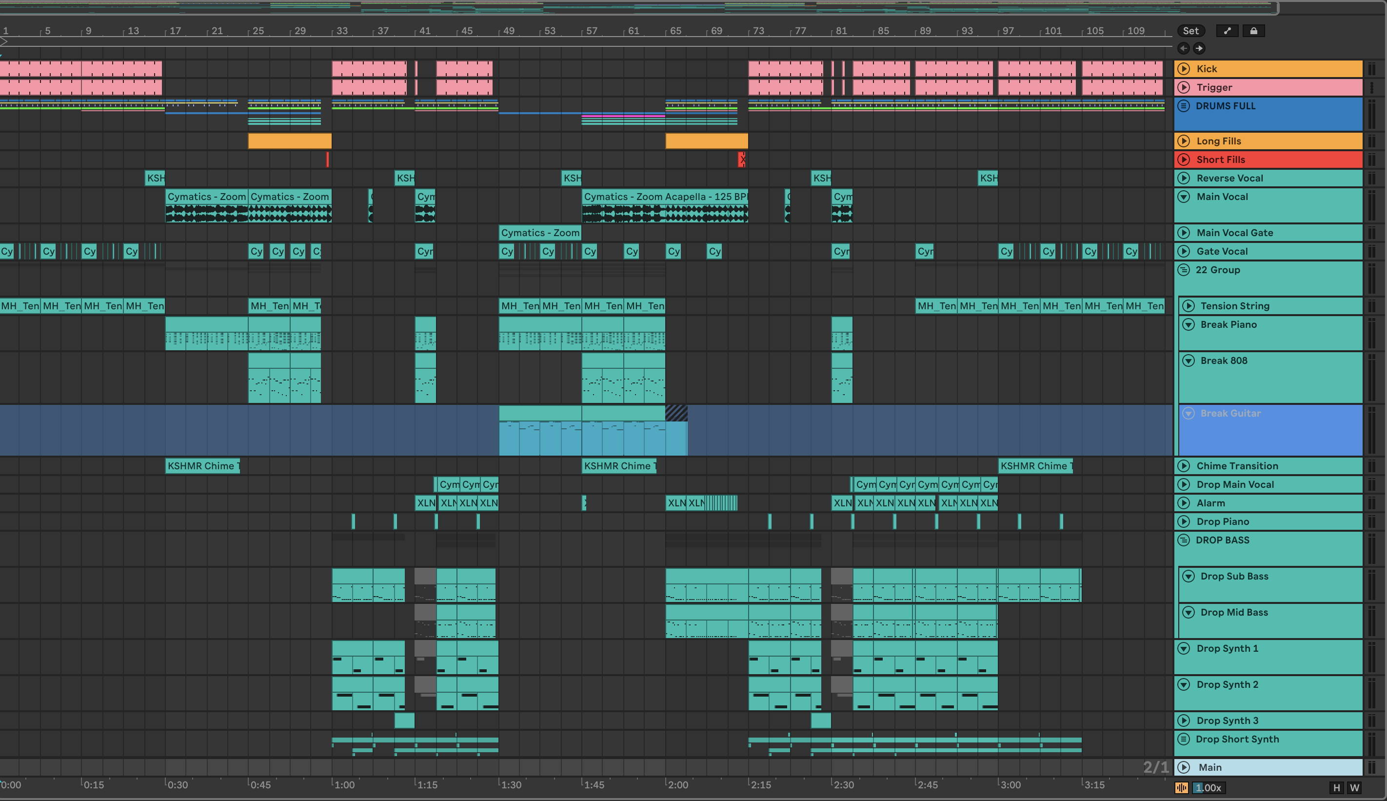 daw screenshot