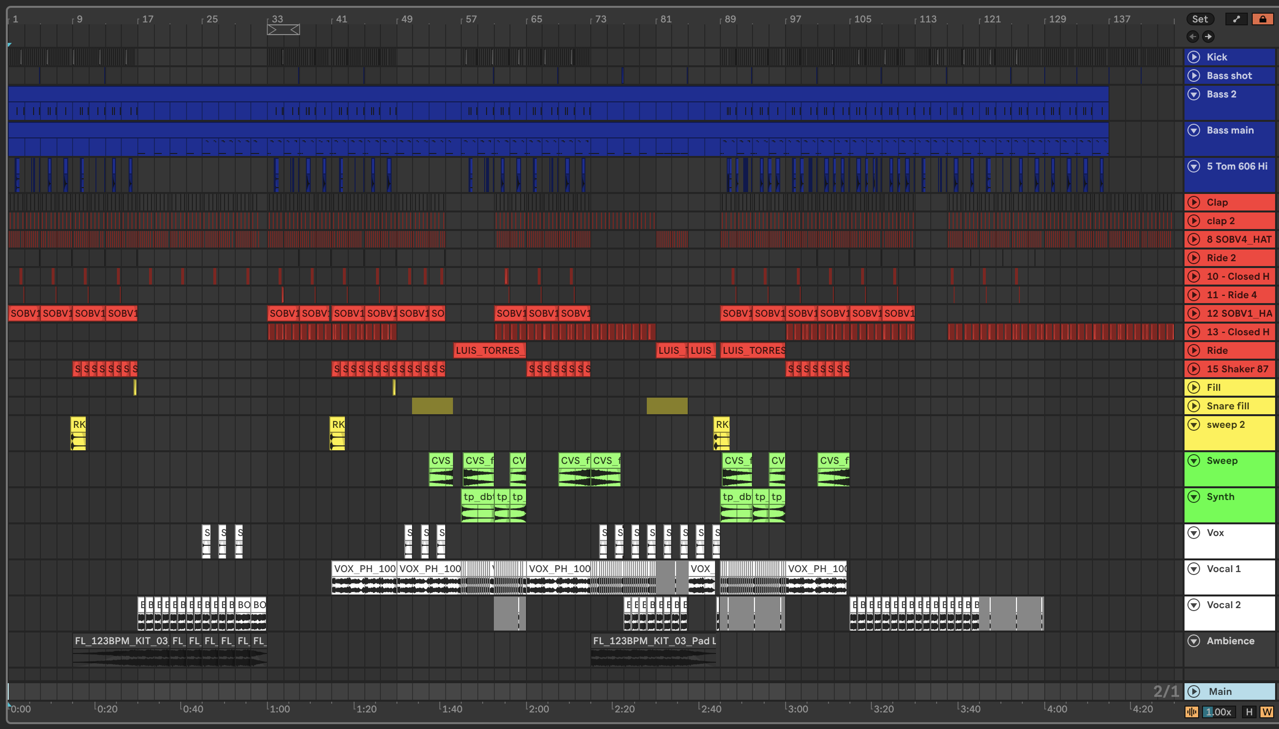 daw screenshot