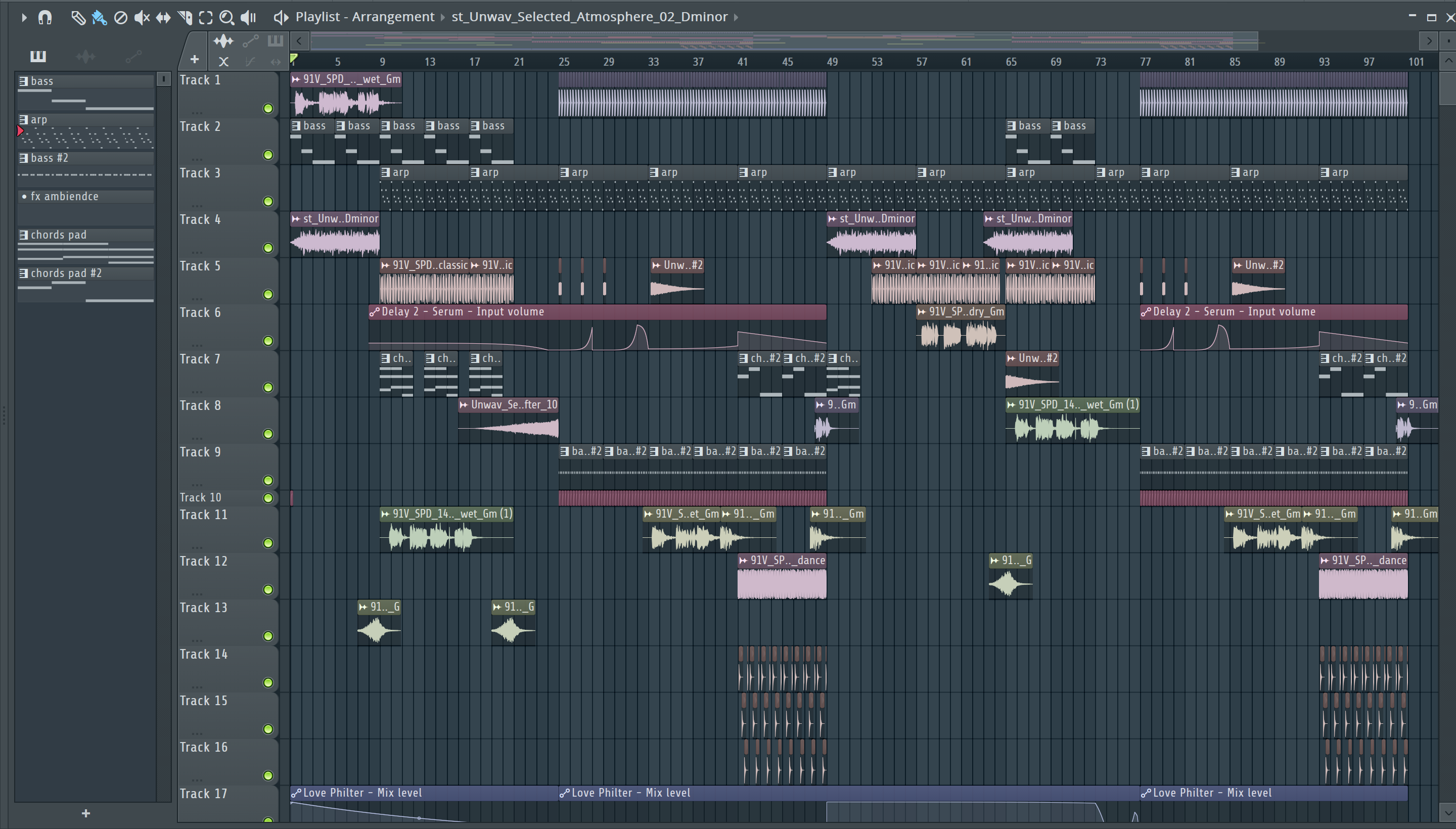 daw screenshot