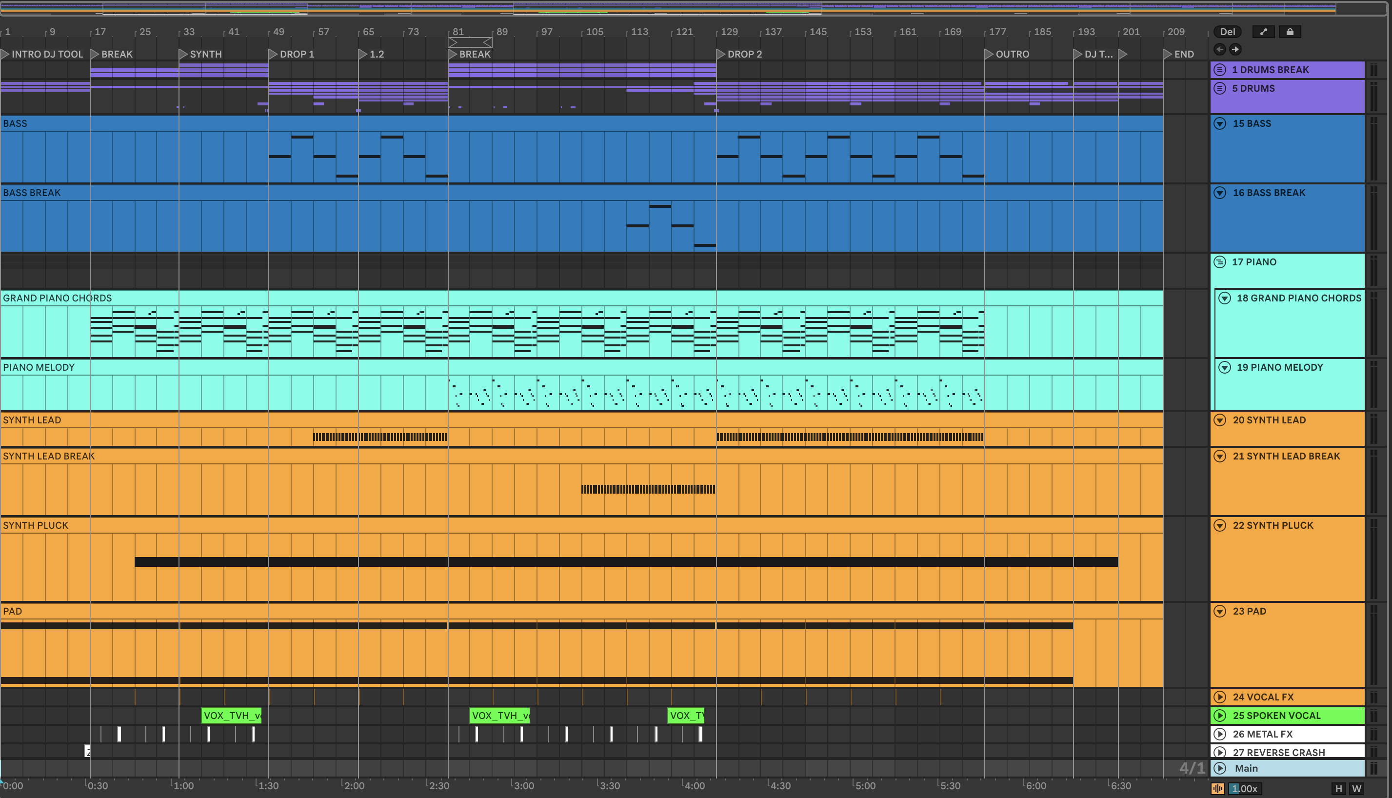 daw screenshot