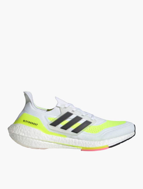 C*m様  ULTRABOOST ホワイト/イエロー MyRunway | Shop adidas Performance Cloud White, Core Black & Solar