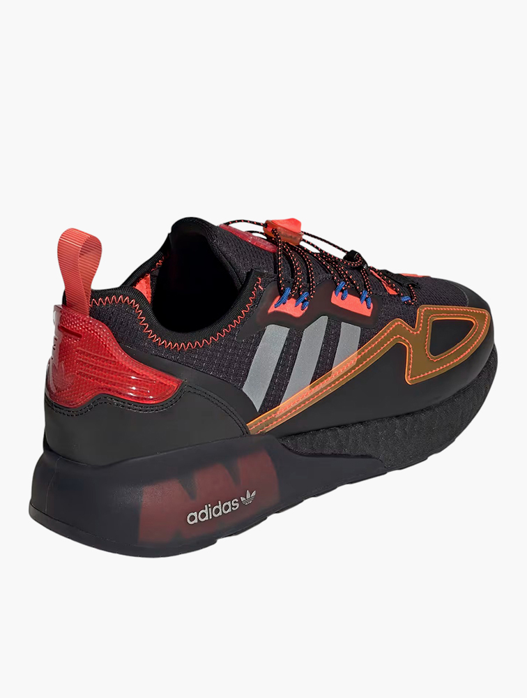 you品 MyRunway | Shop adidas Originals Core Black & Silver Metallic ZX