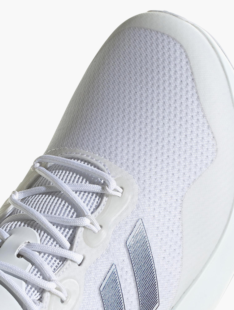 MyRunway | Shop adidas Performance White & Metallic Blue Alphalava
