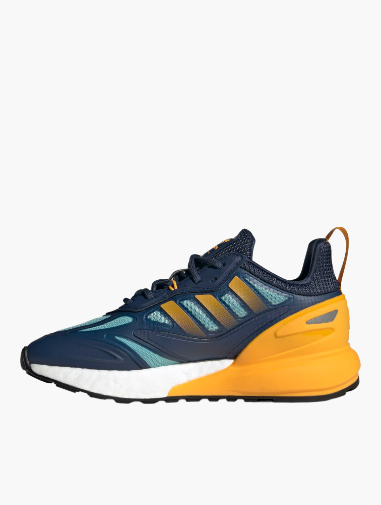 MyRunway | Shop adidas Originals Crew Navy & Semi Solar Gold ZX 2K