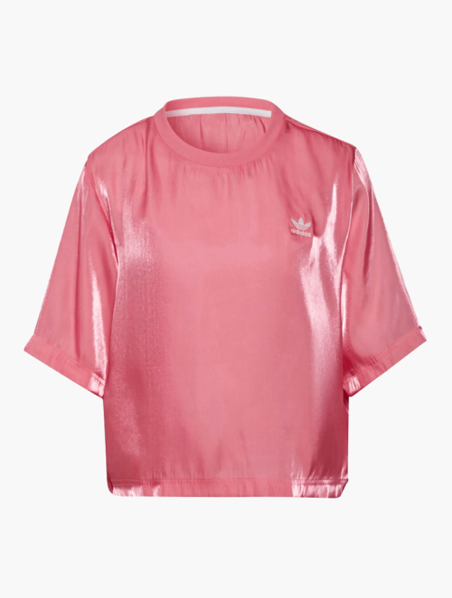 MyRunway | Shop adidas Rose Tone Trefoil Short Sleeve Tee for