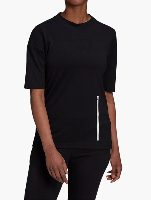 MyRunway | Shop adidas Performance Black Z.N.E. Sportswear Tee for