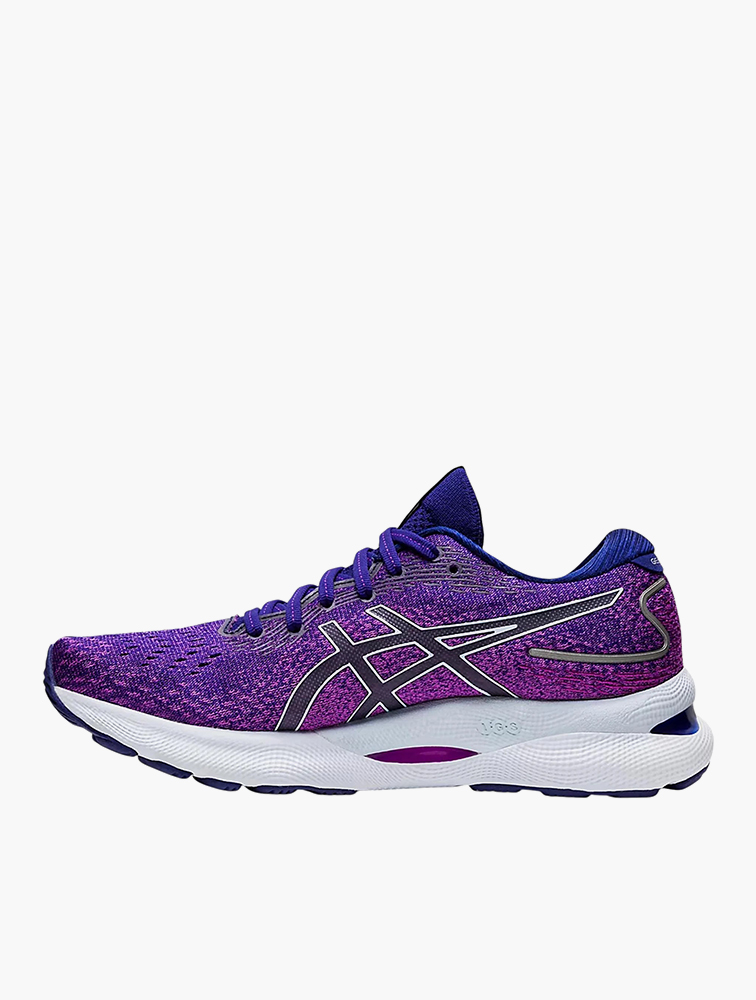 MyRunway | Shop Asics Orchid & Soft Sky Gel Nimbus 24 Lace-Up