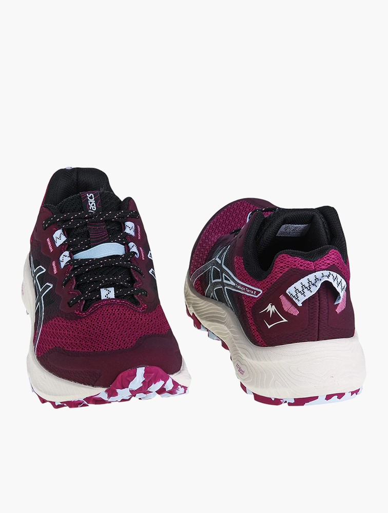 MyRunway | Shop Asics Blackberry & Light Blue Trabuco Terra 2