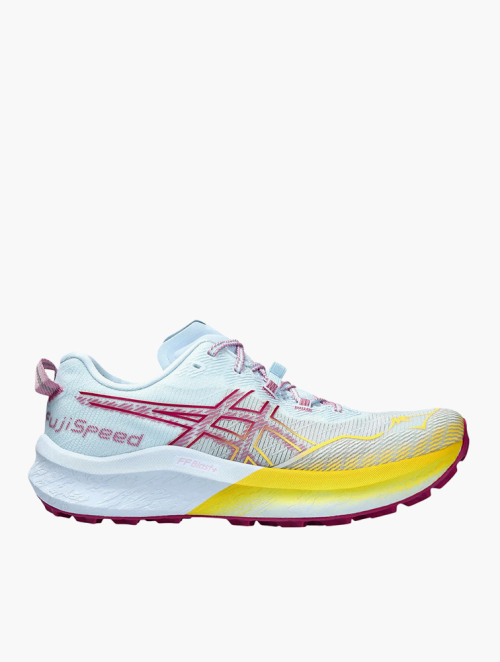 MyRunway | Shop Asics Gris Blue & Safety Yellow Gel-Challenger 14