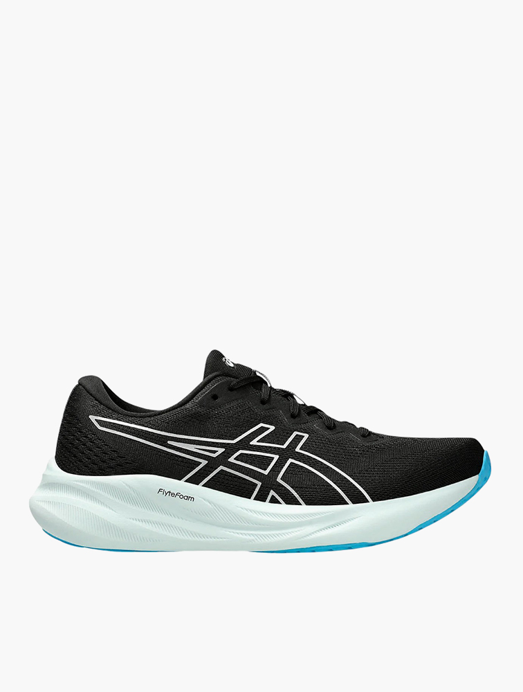 MyRunway | Shop Asics Black & Pure Silver Gel-Pulse 15 Lace-Up