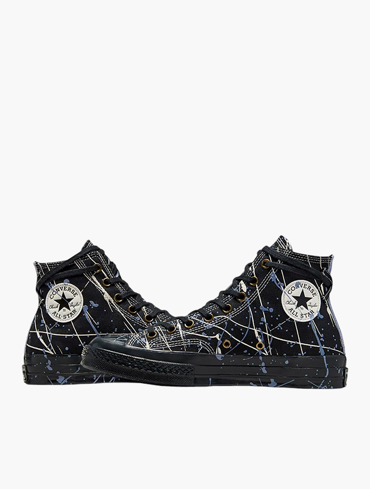 MyRunway Shop Converse Black Chuck 70 Paint Splatter High Top