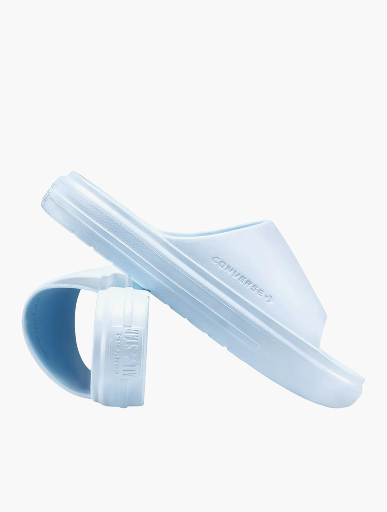 Converse Unisex Lightweight Essential Slide Slip Sandals Blue Supermoon Converse Unisex 9 Lightweight Cushioned Comfy Blue/super  main image 2