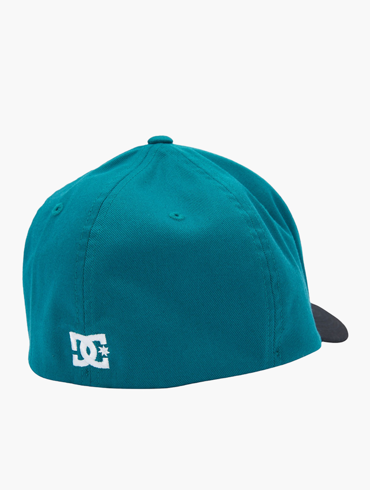Cappellino DC Shoes Star Hat Per Ragazzi - Flexfit, Taglia 8-16 Anni, Cotone Elastico, Visiera Curva - Foto 5