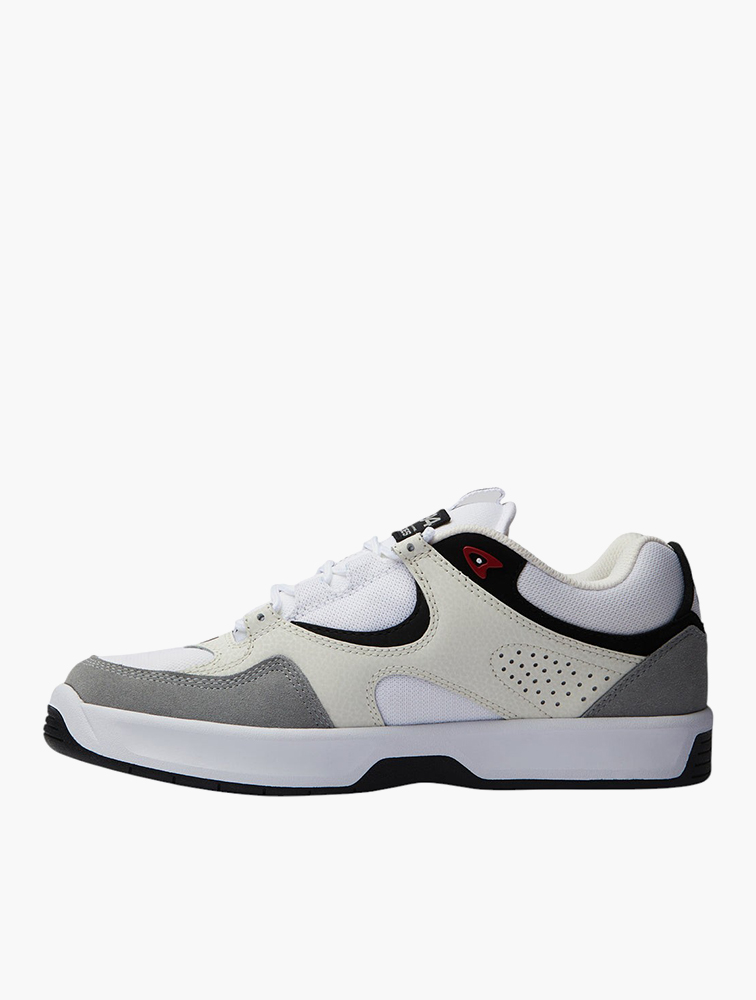 MyRunway | Shop DC Shoes Grey & Black White Kalnx Zero Sneakers