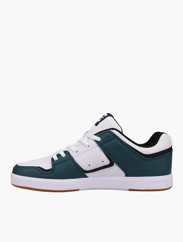 MyRunway | Shop DC Shoes White & Teal Low Top DC Sneakers for Men