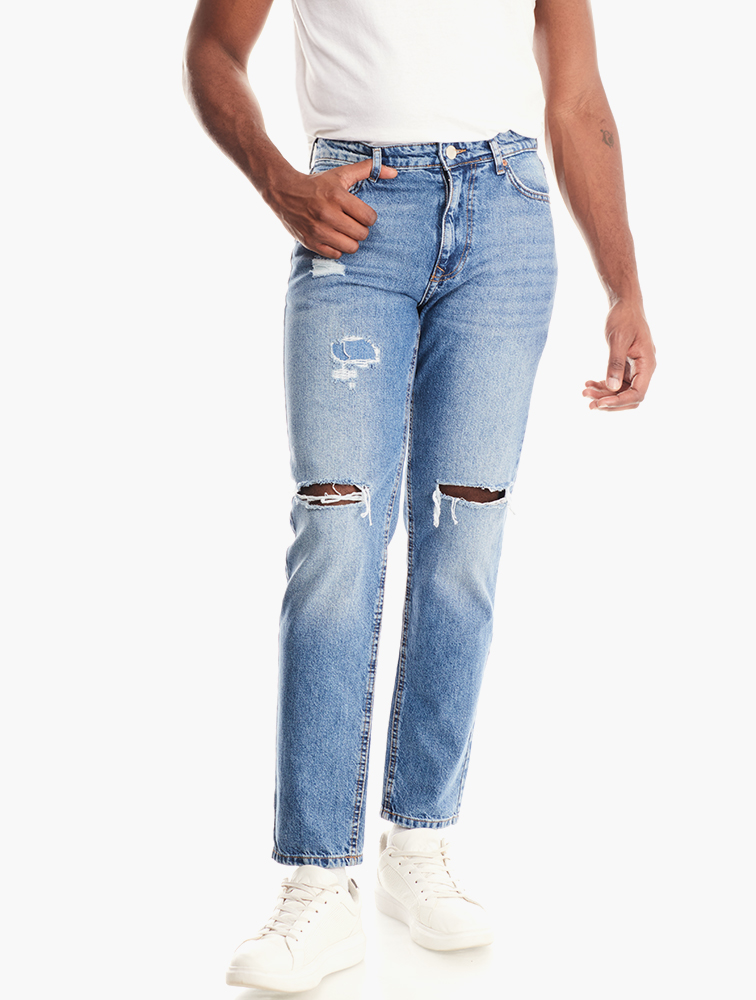 Distressed Jeans Forever 21 Size 30 Jeans Forever 21 Ripped