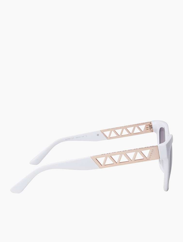 MyRunway | Shop GUESS White & Brown Gradient Square  display picture 1