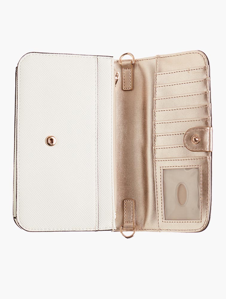 Leather Wallet Guess Naya Clutch Organizer MyRunway Shop GUESS