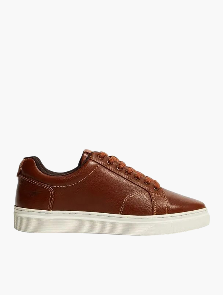 MyRunway Shop Hi-Tec Tan White Brooklyn Low Top Sneakers for - Main Image