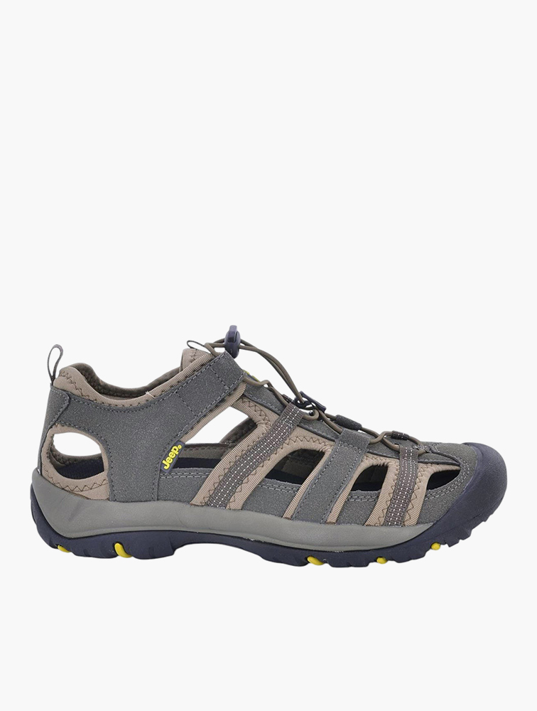 MyRunway | Shop Jeep Khaki Closed Toe Adventure Sandals for Men