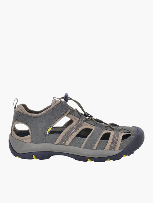 MyRunway | Shop Jeep Khaki Closed Toe Adventure Sandals for Men