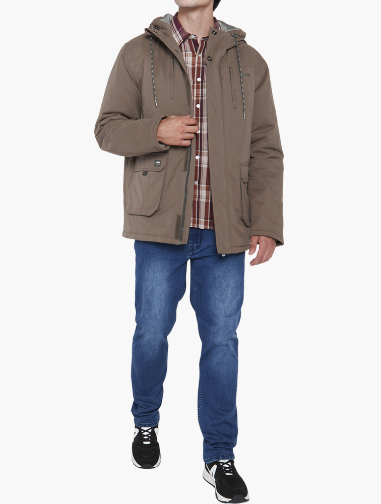 MyRunway | Shop Jeep Uniform Green Plus Size Parka Jacket for Men