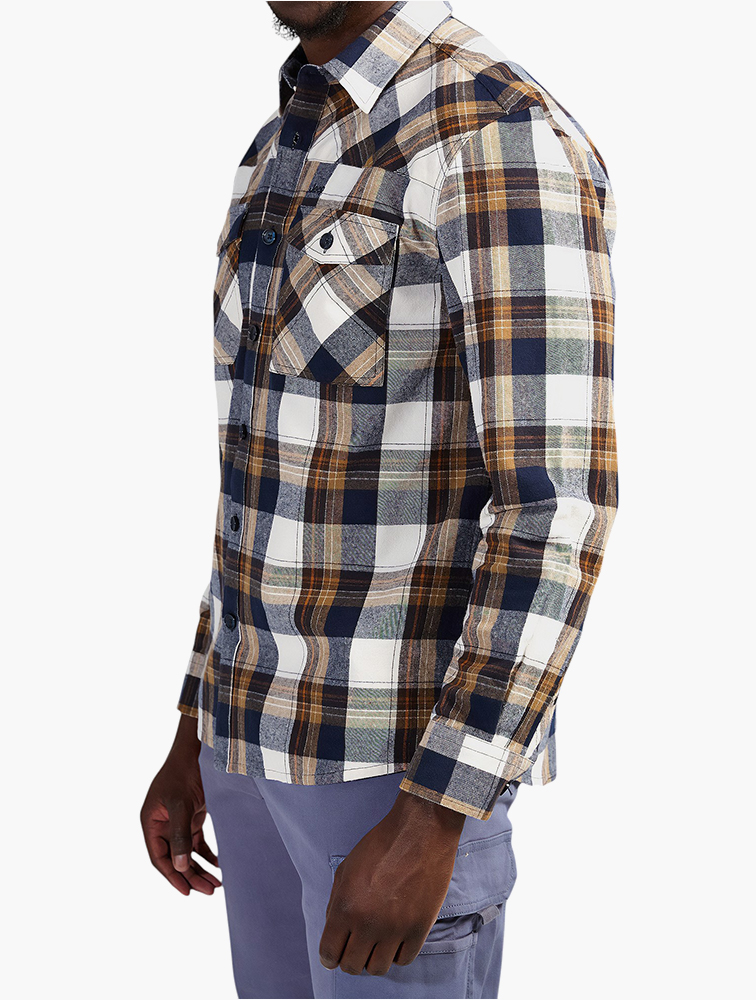 MyRunway | Shop Jeep Multi Heavyweight Flannel Shirt for Men from