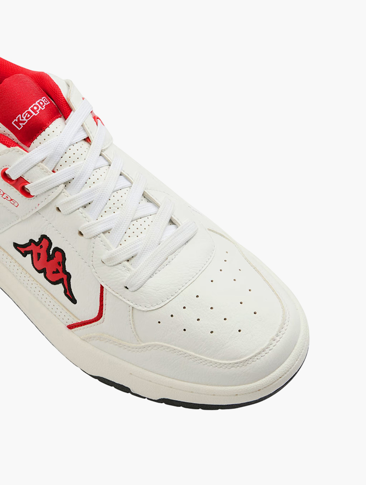 SYページ MyRunway | Shop KAPPA White & Red Sedley Lace-Up Sneakers for Men