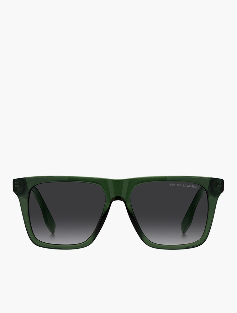 MyRunway | Shop Marc Jacobs Green Dark Grey Shaded Rectangular