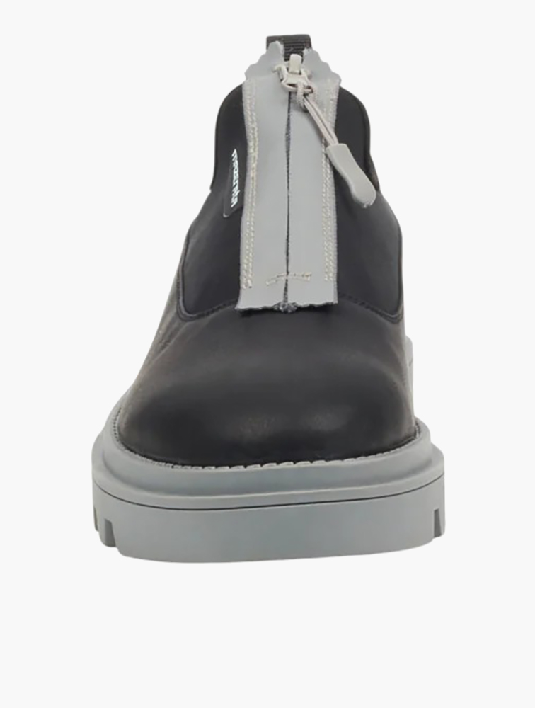 MyRunway | Shop Mazerata Black Vinchey 33 Faux Nubuck Shoe for Men