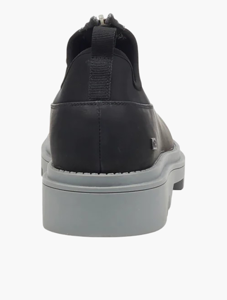 MyRunway | Shop Mazerata Black Vinchey 33 Faux Nubuck Shoe for Men