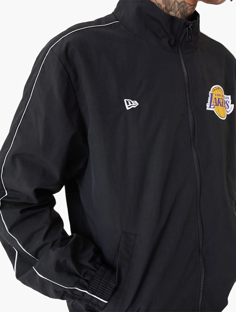 lakers tracksuit black