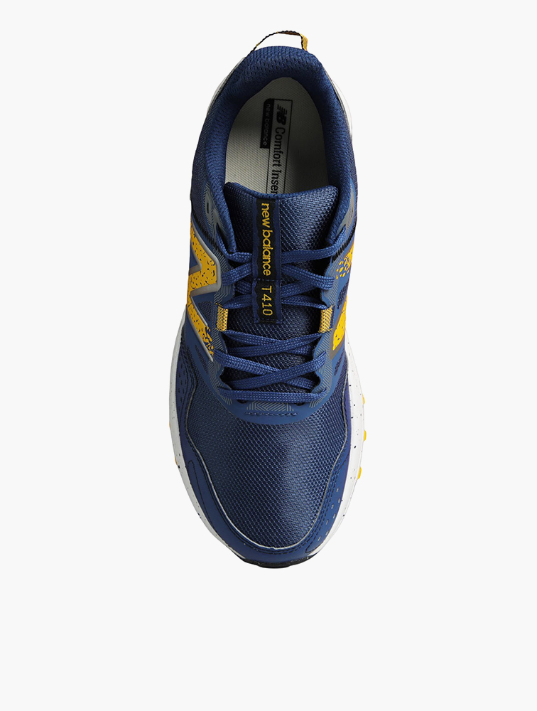 MyRunway | Shop New Balance Blue & Yellow 410 V8 Trail Running