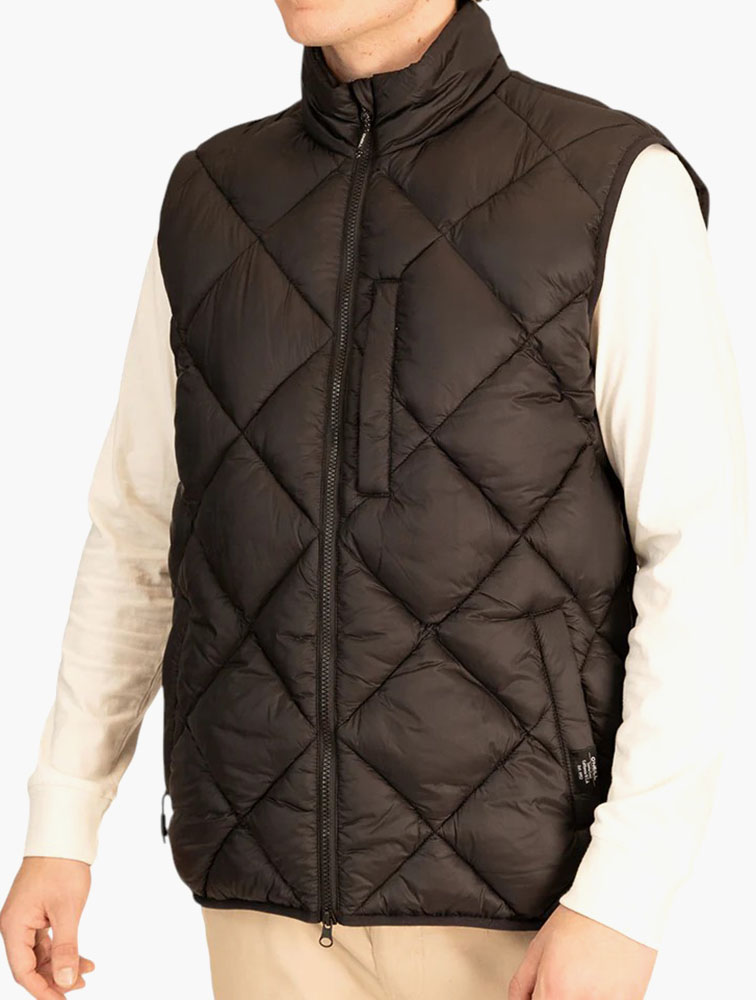 MyRunway | Shop O'Neill Black O'Riginal Puffer Vest Jacket for Men