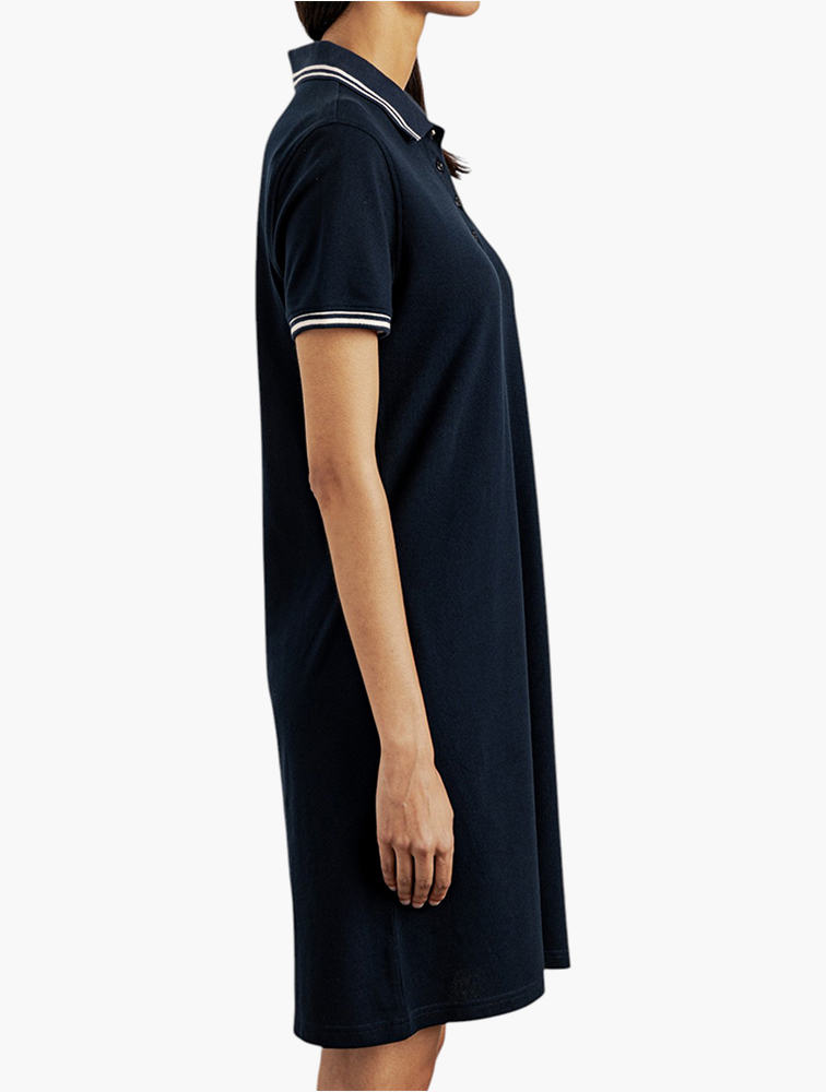 MyRunway | Shop Polo Navy Leah Golfer Dress for Women from