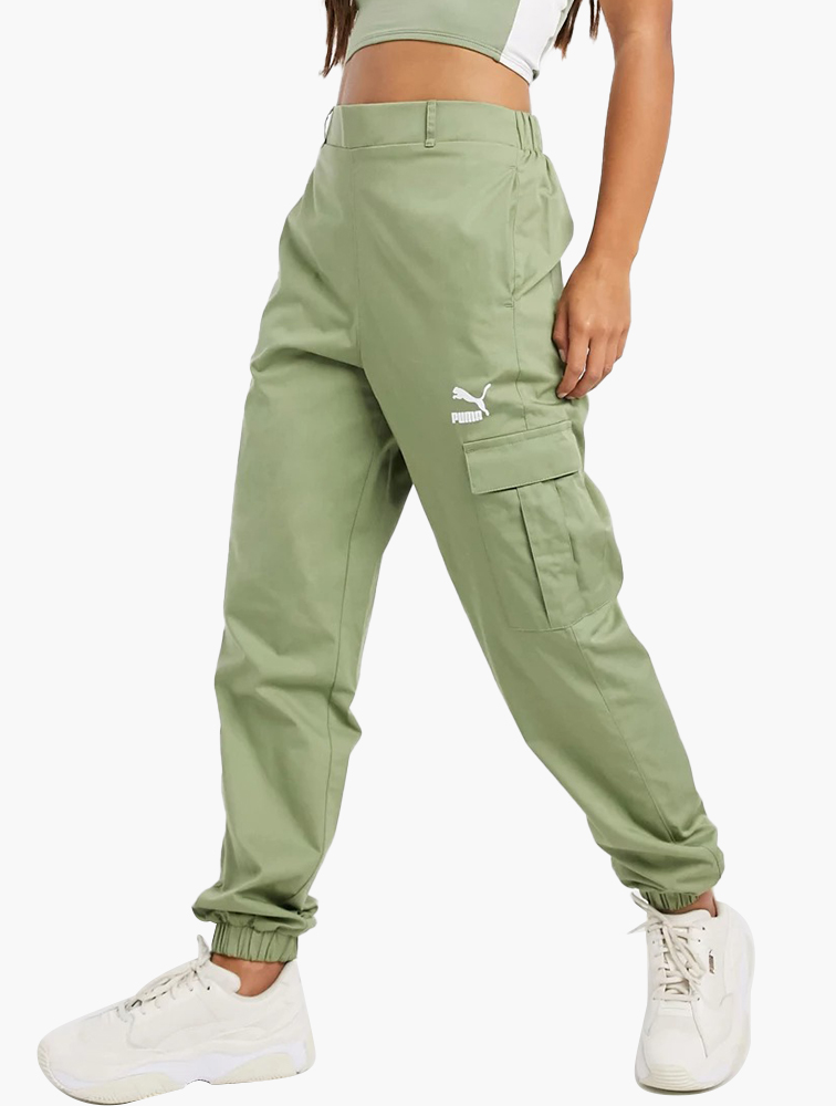MyRunway | Shop PUMA Green High Waist Utility Pants for Women from  MyRunway.co.za