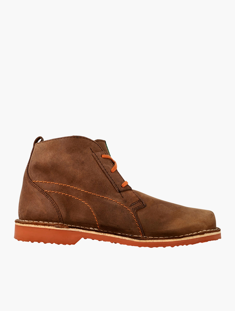 MyRunway | Shop PUMA Brown & Orange Terrae Mid African Zadp Boots
