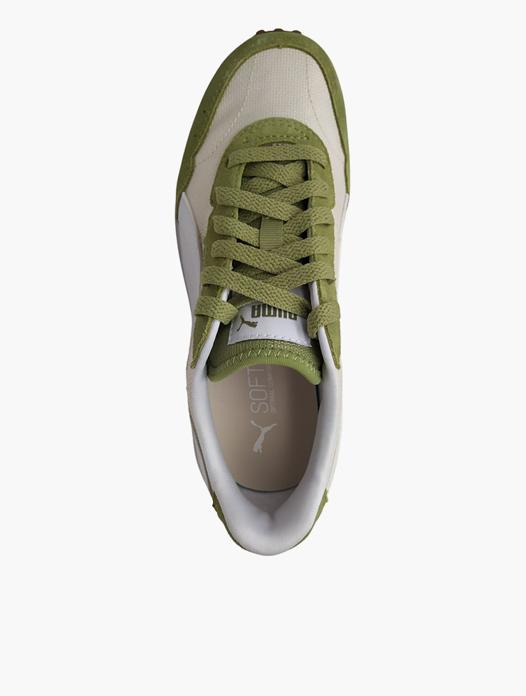 MyRunway | Shop PUMA Green & Alpine Snow R78 Glance Calming Lace