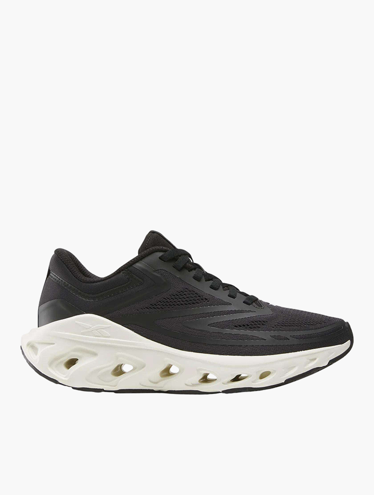 MyRunway | Shop Reebok Black & Chalk White Fuel Flex Running Shoes